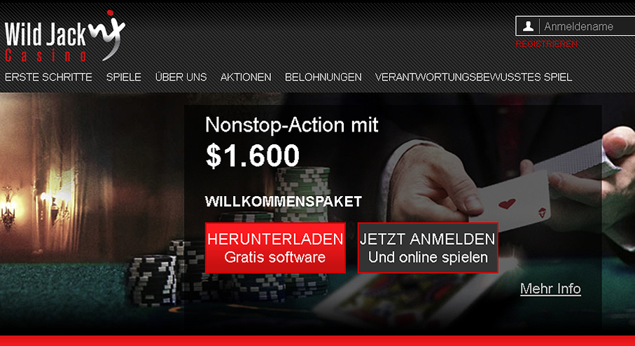 wild jack casino no deposit bonus